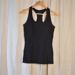 Black Head Tennis Tank Sz M